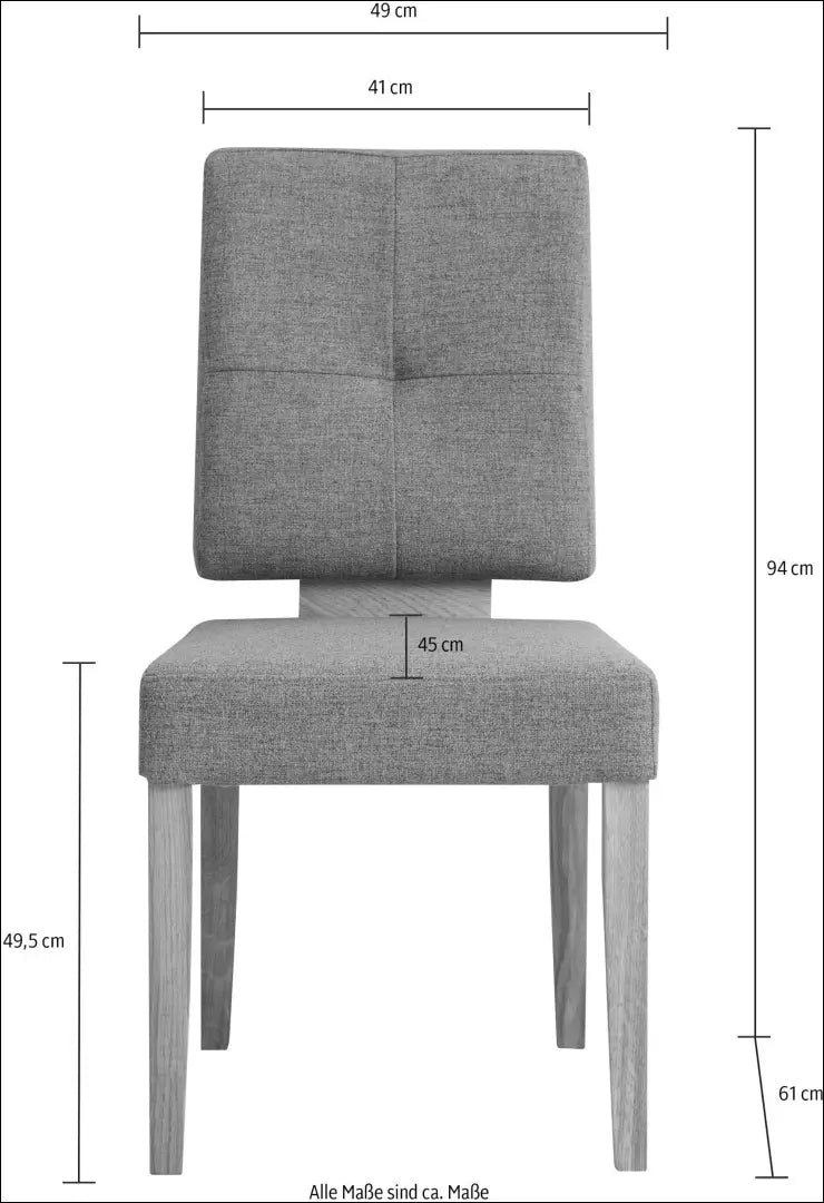 Kėdė VI1232 - €94 Save 50% 50-100, __label:Pristatymas 1-2 d.d., color-pilka, color-ruda, kedes-valgomojo €50 to €100