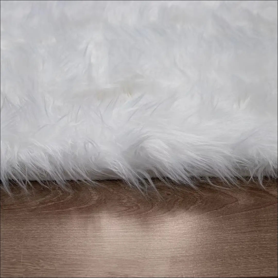 Ilgaplaukis kilimėlis RU1232 - €25 Save 50% 25-50, __label:Pristatymas 1-2 d.d., color-balta, ilgaplaukiai, kilimai 50