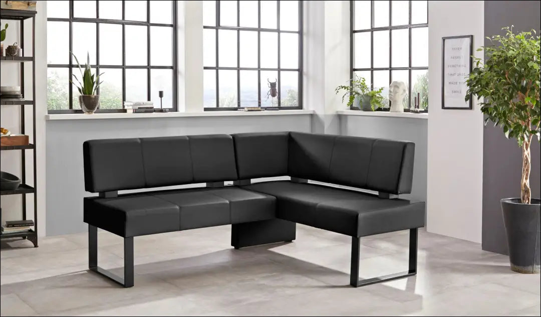 Kampinis suolas VI1234 - €345 Save 50% __label:Pristatymas 1-2 d.d., color-juoda, kedes-valgomojo,