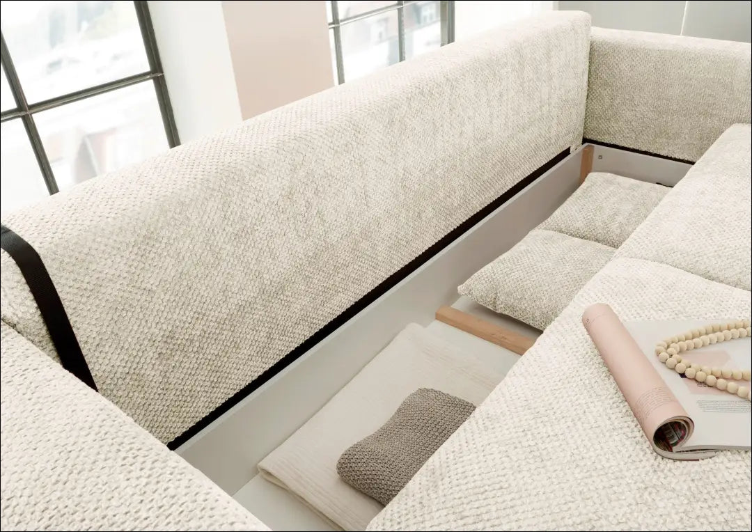 Sofa-lova MI884 - €795 Save 50% __label:Pristatymas 1-2 d.d., color-kremas, material-gobelenas, material-poliesteris,