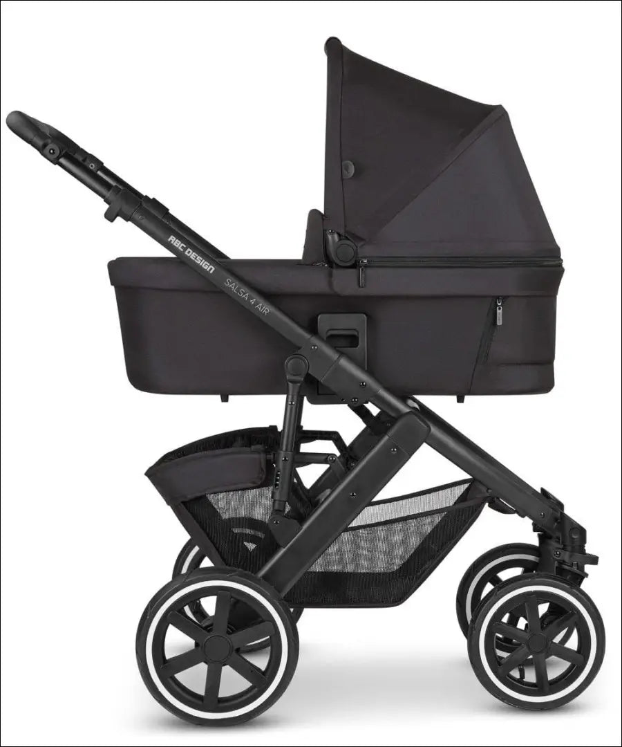 ABC Design vaikiškas vežimėlis KI1617 - €415 Save 50% __label:Pristatymas 1-2 d.d., color-juoda, kita, over-200,