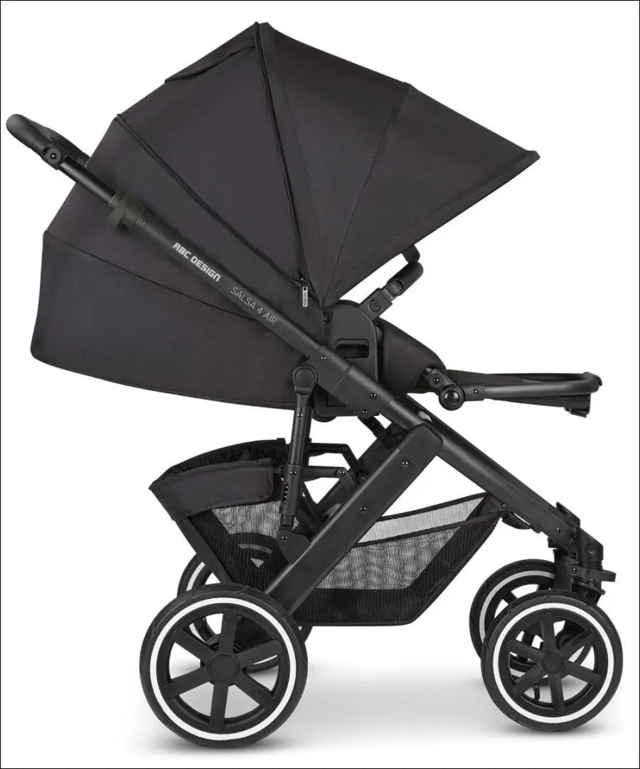 ABC Design vaikiškas vežimėlis KI1617 - €415 Save 50% __label:Pristatymas 1-2 d.d., color-juoda, kita, over-200,