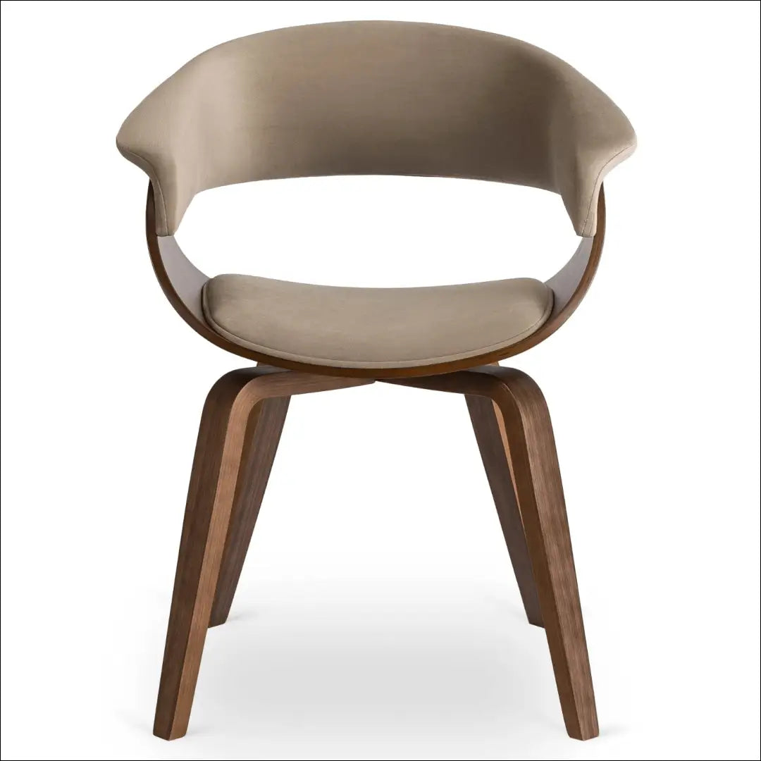 Aksominė kėdė smėlio/riešutmedžio spalvos TE1474 - €134.82 Save 15% __label:Pristatymas 5-14 d.d., Newelite Naujausi