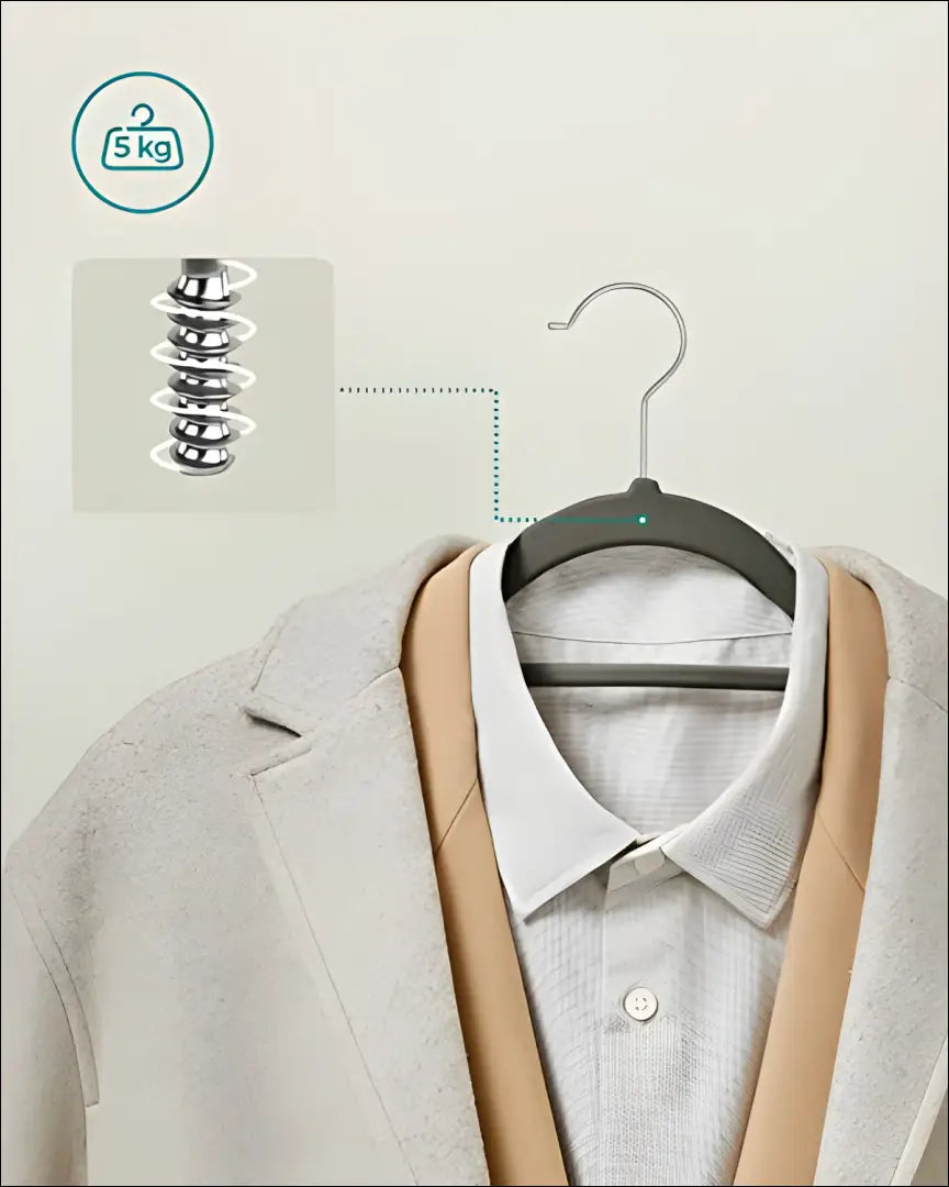 Aksominių pakabų komplektas 20 vnt SM1318 - €47 Save 30% 25-50, __label:Pristatymas 5-14 d.d., notouch30, pakabos, song