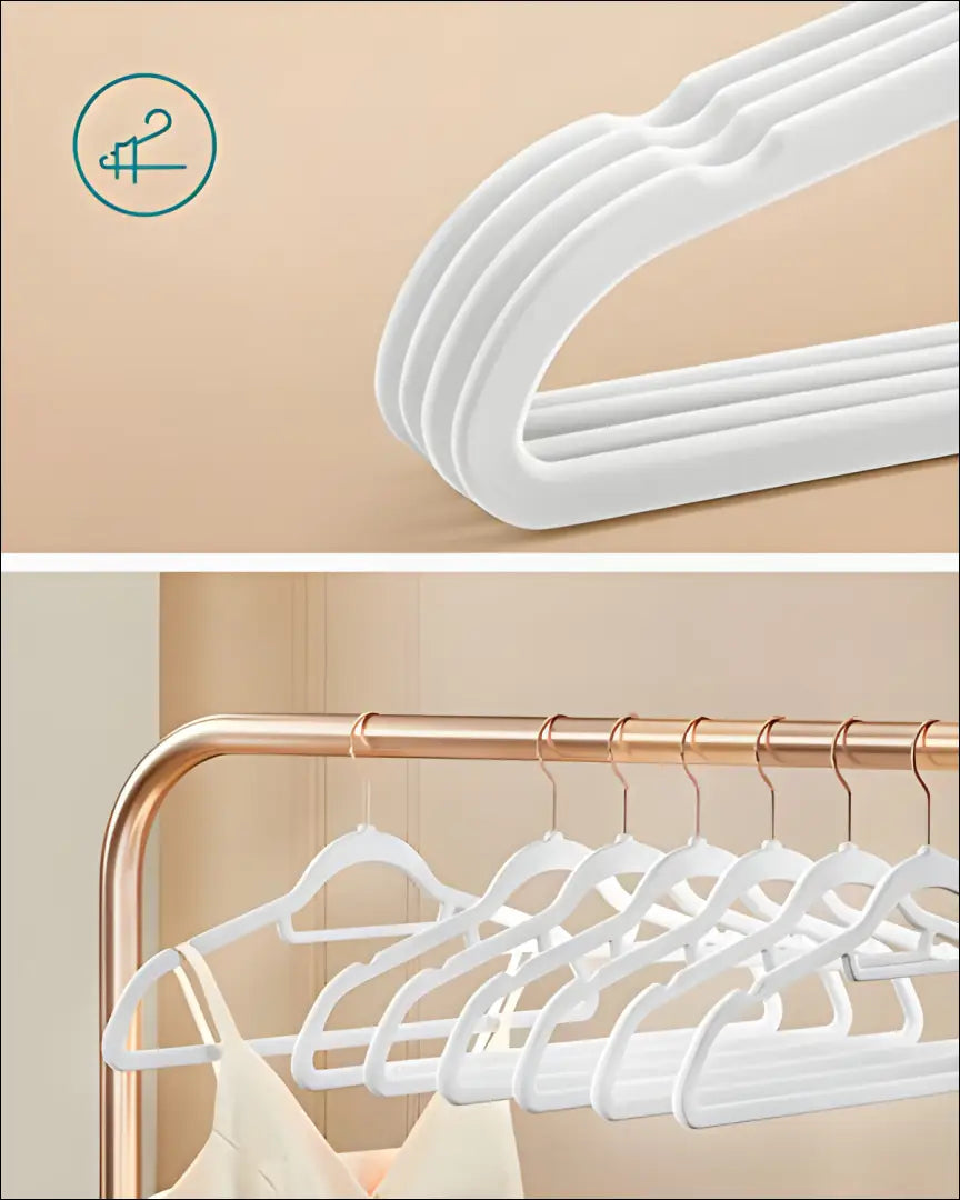 Aksominių pakabų komplektas 50 vnt SM1331 - €57 Save 40% 50-100, __label:Pristatymas 5-14 d.d., interjeras, notouch30,