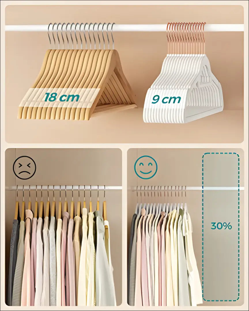 Aksominių pakabų komplektas 50 vnt SM1331 - €57 Save 40% 50-100, __label:Pristatymas 5-14 d.d., interjeras, notouch30,