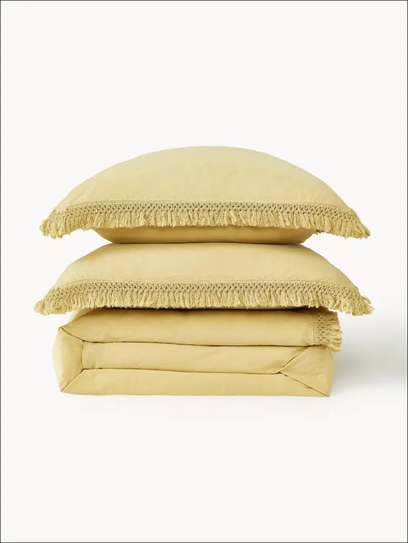 Antklodės užvalkalas su kutais DI5196 - 25-50, __label:Pristatymas 1-2 d.d., antklodes-uzvalkalas, color-geltona,