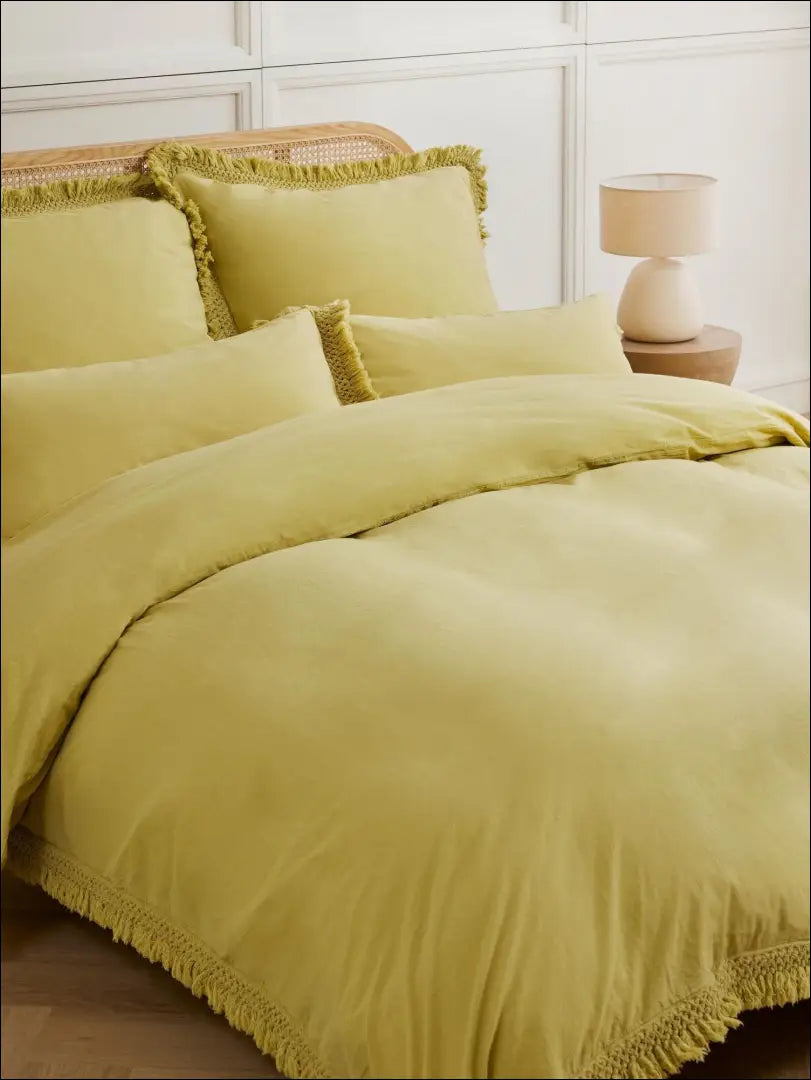 Antklodės užvalkalas su kutais DI5196 - 25-50, __label:Pristatymas 1-2 d.d., antklodes-uzvalkalas, color-geltona,