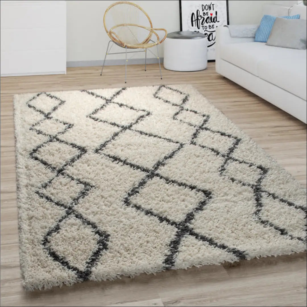 Apvalus ilgaplaukis kilimas RU1539 - €146 Save 50% 100-200, __label:Pristatymas 1-2 d.d., apvalus, color-kremas,