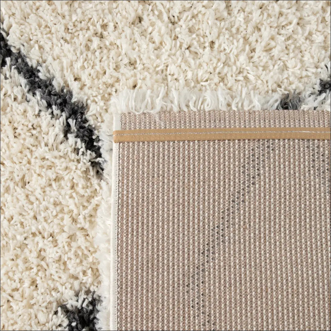 Apvalus ilgaplaukis kilimas RU1539 - €146 Save 50% 100-200, __label:Pristatymas 1-2 d.d., apvalus, color-kremas,