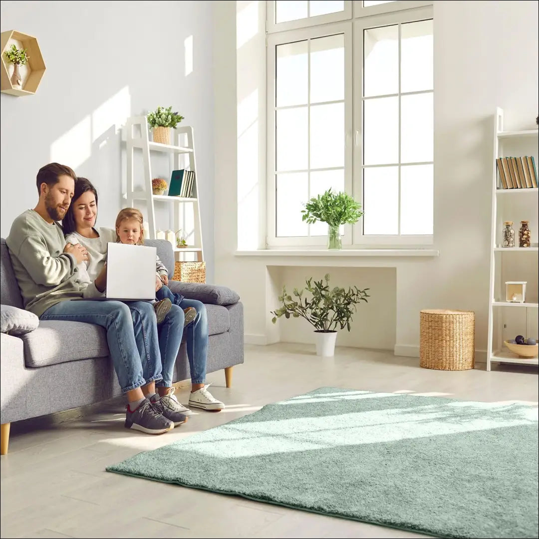 Apvalus kilimas RU1093 - €44 Save 50% 25-50, __label:Pristatymas 1-2 d.d., apvalus, color-turkis, Dydis-160-cm-skersmuo