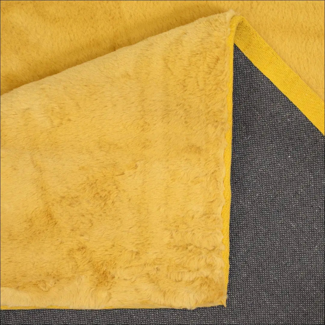 Apvalus kilimas RU1194 - €92 Save 50% 50-100, __label:Pristatymas 1-2 d.d., apvalus, color-geltona,