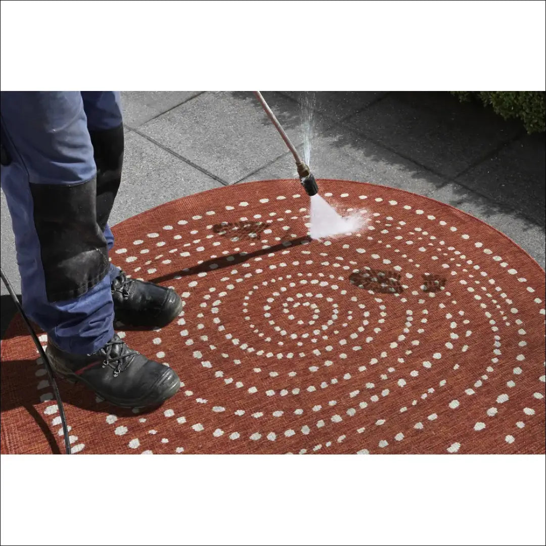 Apvalus kilimas RU822 - €89 Save 50% 50-100, __label:Pristatymas 1-2 d.d., apvalus, color-kremas, kilimai 200 cm