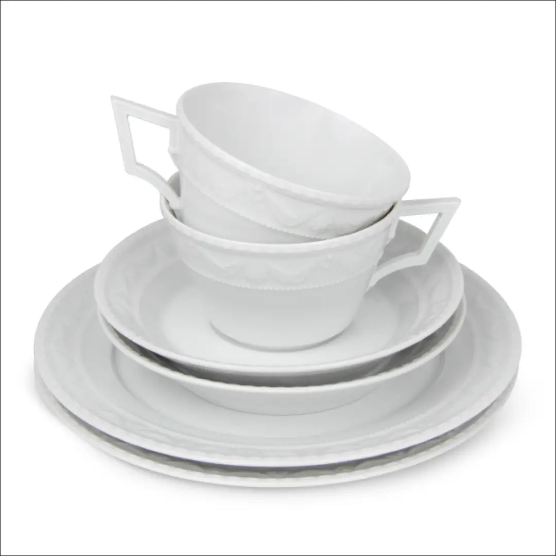 Arbatos puodelių komplektas (2 asmenims) DI4994 - €77 Save 70% 50-100, __label:Pristatymas 1-2 d.d., color-balta,