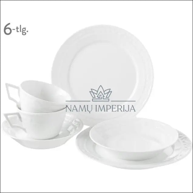 Arbatos puodelių komplektas (2 asmenims) DI4994 - €77 Save 70% 50-100, __label:Pristatymas 1-2 d.d., color-balta,