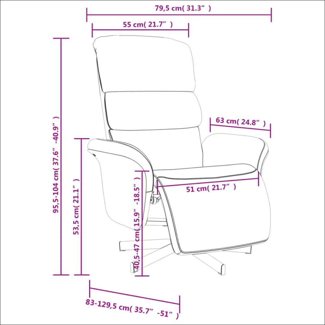 Atlošiamas fotelis MI826 - €115 Save 50% 100-200, __label:Pristatymas 1-2 d.d., color-pilka, color-ruda, foteliai €100