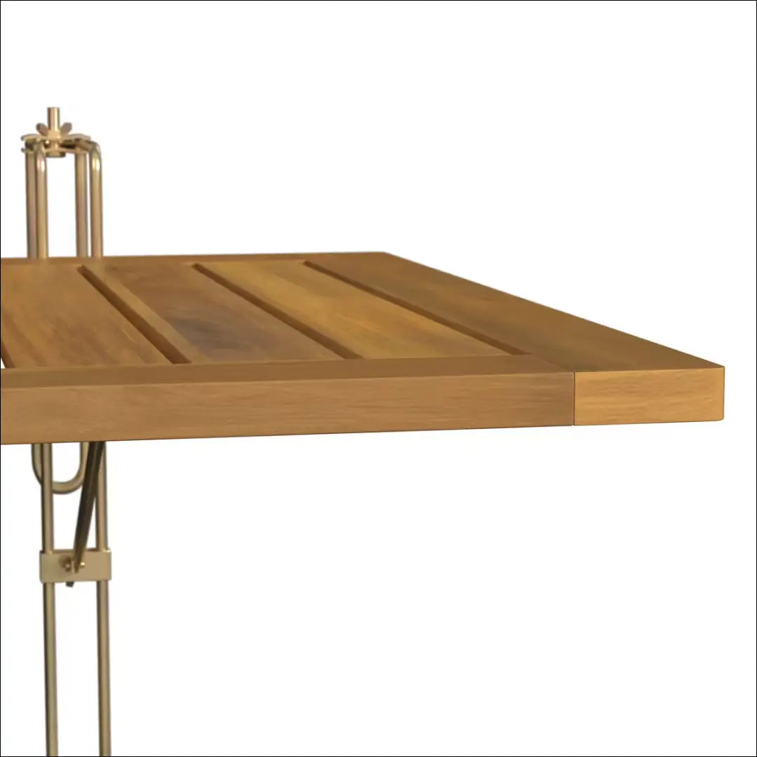 Balkono staliukas LI917 - €27 Save 50% 25-50, __label:Pristatymas 1-2 d.d., color-auksine, color-ruda, lauko baldai