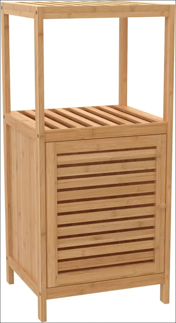 Bambukinė spintelė KI1459 - €42 Save 50% 25-50, __label:Pristatymas 1-2 d.d., color-ruda, material-bambukas,