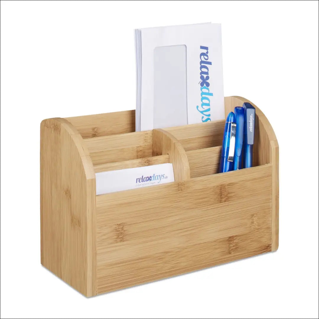 Bambukinė tvarkyklė DI9381 - €10 Save 55% __label:Pristatymas 1-2 d.d., biuro-baldai, biuro-reikmenys, color-ruda,