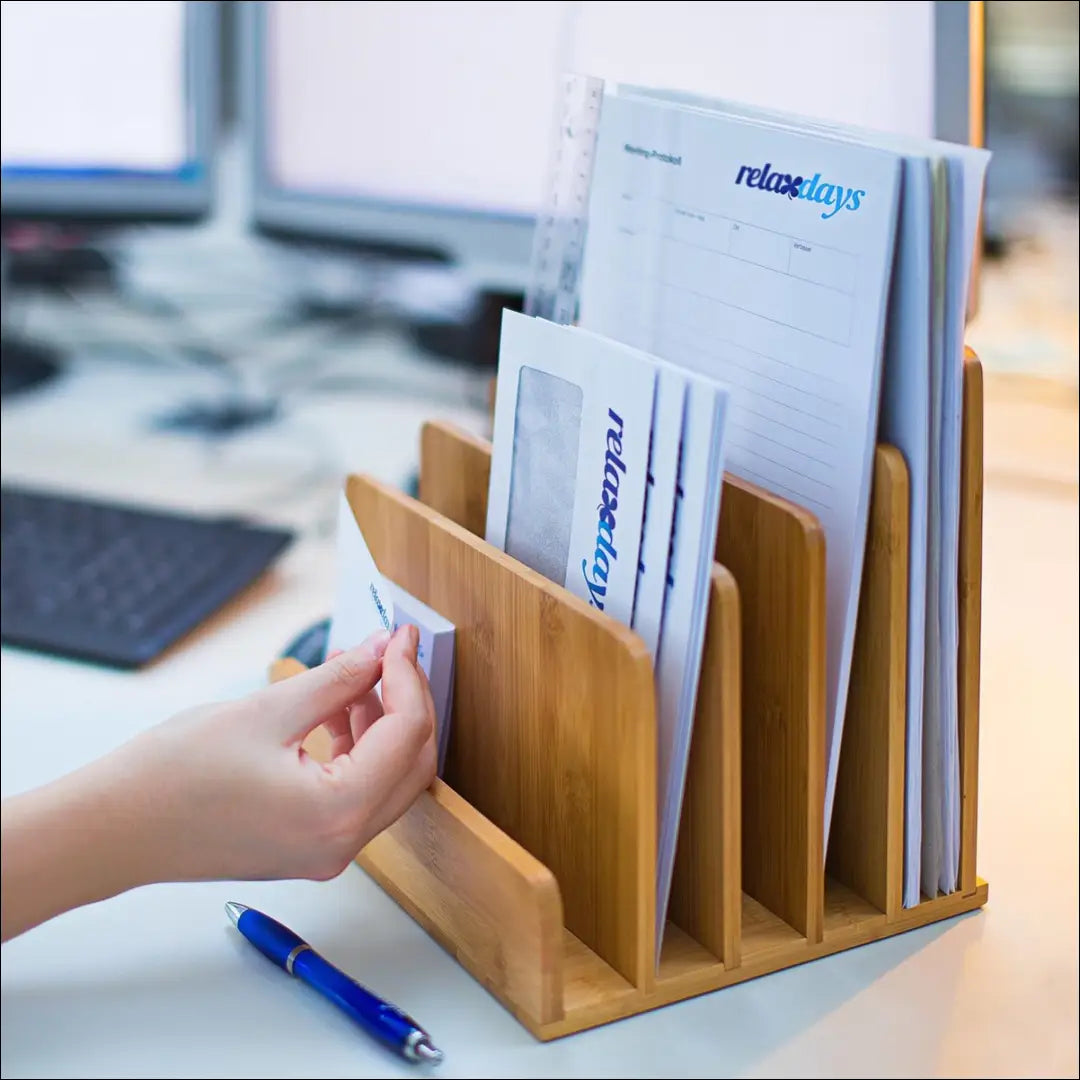 Bambukinis dokumentų laikiklis DA0199 - €13 Save 55% __label:Pristatymas 1-2 d.d., biuro-reikmenys, svetaines, under-25