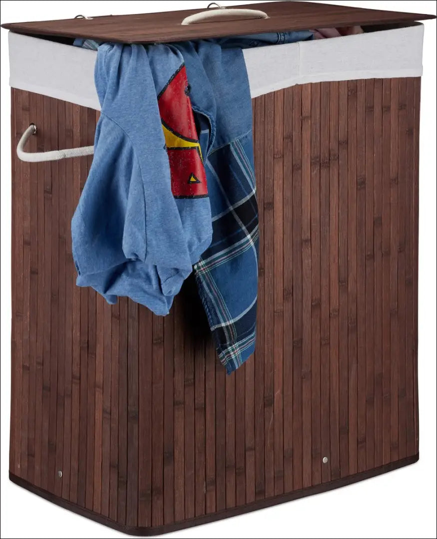 Bambukinis skalbinių rūšiavimo krepšys 9/5L DA0129 - €24 Save 50% __label:Pristatymas 1-2 d.d., skalbiniai, under-25,