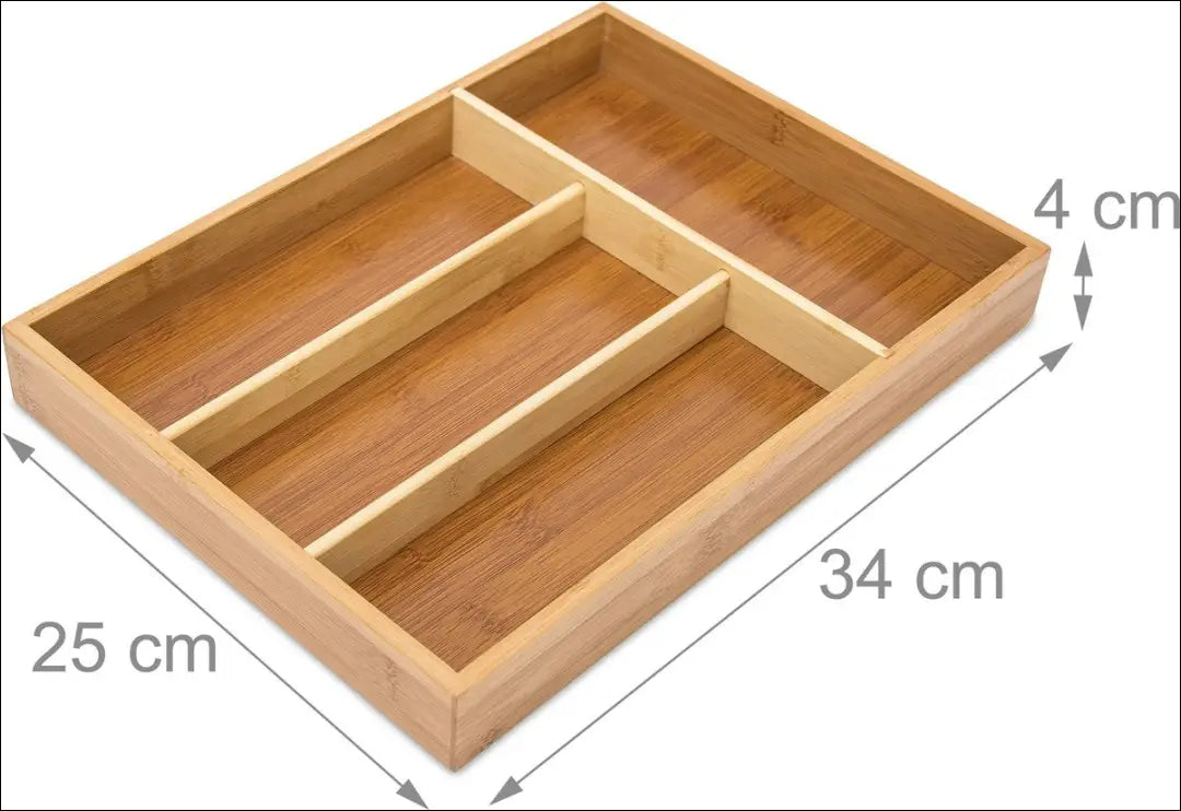 Bambukinis stalo įrankių dėklas DA0082 - €13 Save 50% __label:Pristatymas 1-2 d.d., under-25, virtuves,