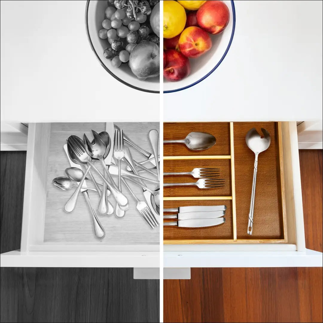 Bambukinis stalo įrankių dėklas DA0082 - €13 Save 50% __label:Pristatymas 1-2 d.d., under-25, virtuves,