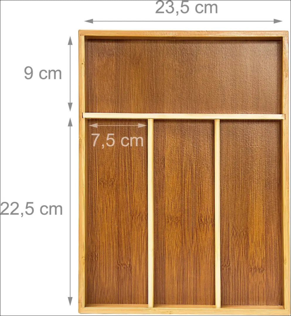Bambukinis stalo įrankių dėklas DA0082 - €13 Save 50% __label:Pristatymas 1-2 d.d., under-25, virtuves,