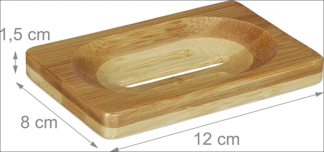 Bambukinių muilinių komplektas (2vnt) DI8860 - €8 Save 50% __label:Pristatymas 1-2 d.d., color-ruda, interjeras,