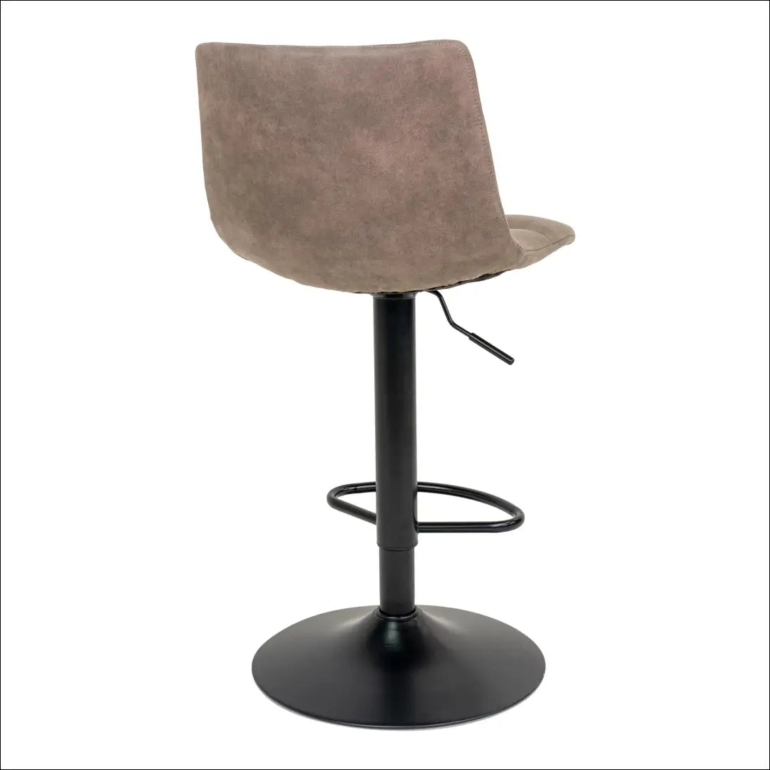 Baro kėdė mikropluošto šviesiai ruda juodos kojelės RD050 - €104 Save 15% 100-200, __label:Pristatymas 5-14 d.d., Bar &