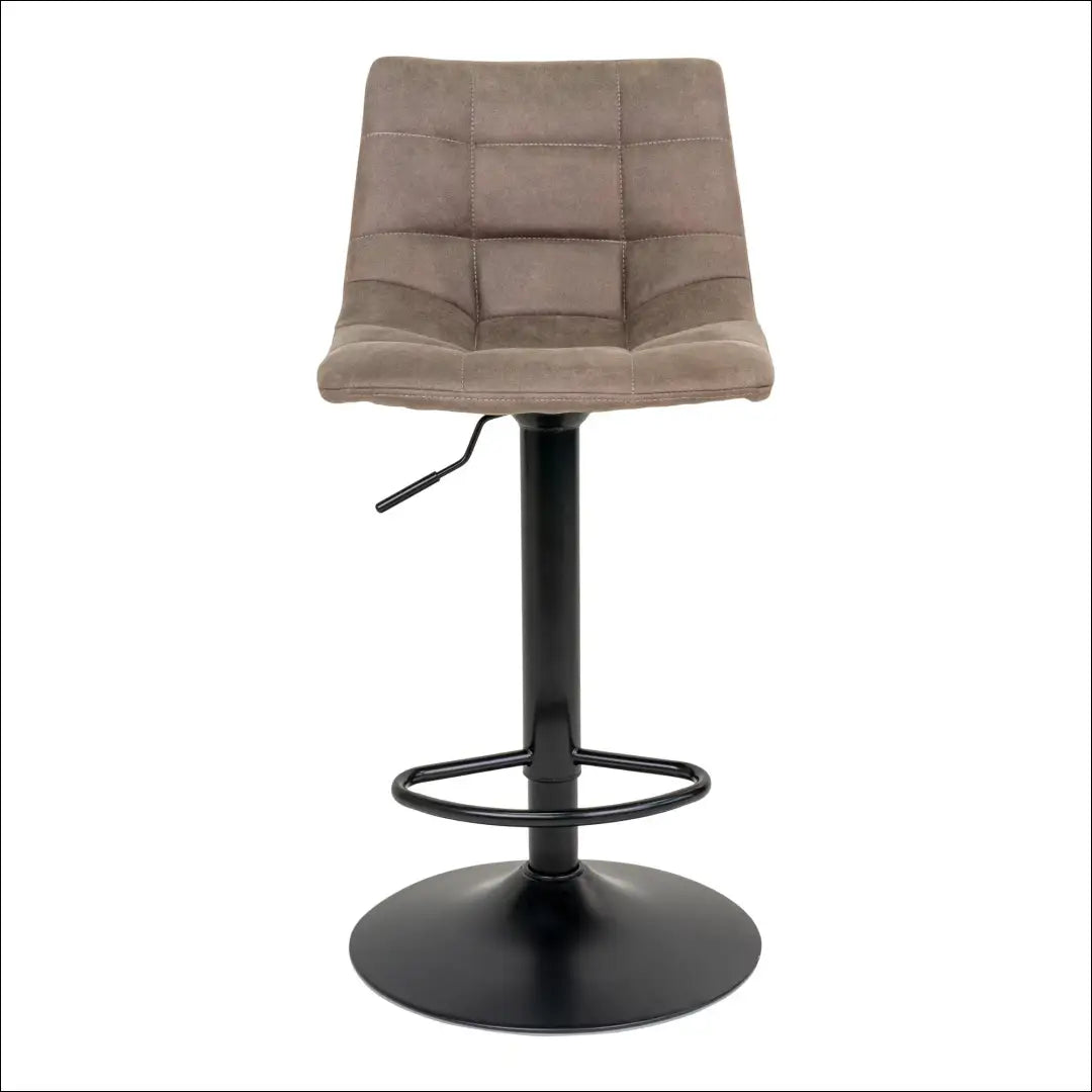 Baro kėdė mikropluošto šviesiai ruda juodos kojelės RD050 - €104 Save 15% 100-200, __label:Pristatymas 5-14 d.d., Bar &