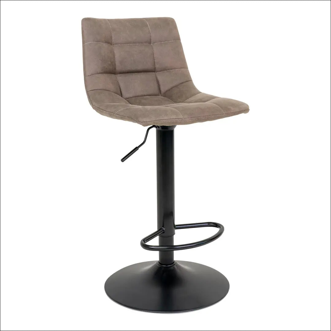 Baro kėdė mikropluošto šviesiai ruda juodos kojelės RD050 - €104 Save 15% 100-200, __label:Pristatymas 5-14 d.d., Bar &