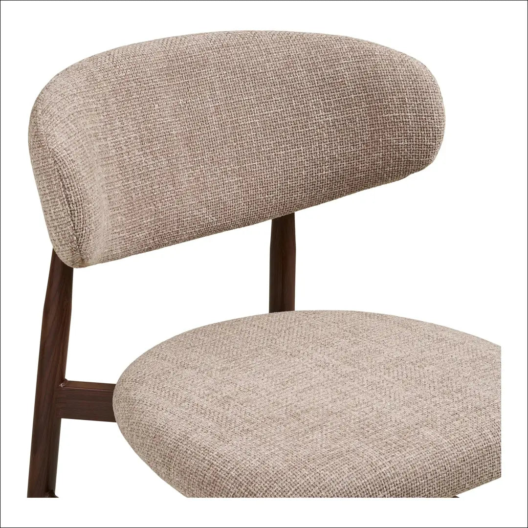 Baro kėdė smėlio spalvos medžio imitacijos kojos riešuto RD100 - €145 Save 15% 100-200, __label:Pristatymas 5-14 d.d.,