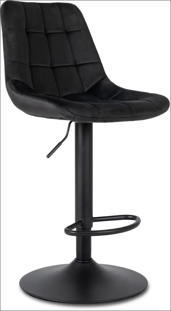 Baro kėdė su veliūro audiniu juodos spalvos TE247 - €62 Save 15% 50-100, __label:Pristatymas 5-14 d.d., elite, Hokery,