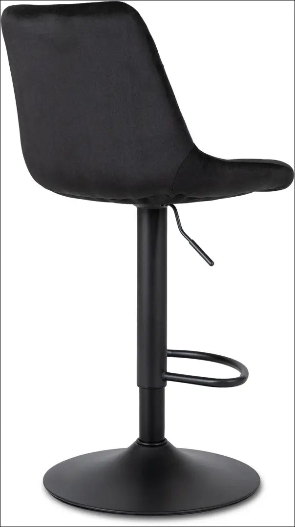 Baro kėdė su veliūro audiniu juodos spalvos TE247 - €62 Save 15% 50-100, __label:Pristatymas 5-14 d.d., elite, Hokery,