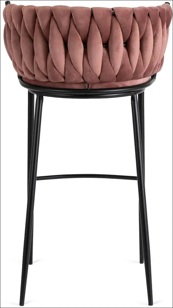 Baro kėdė su veliūro audiniu rožinės spalvos TE281 - €89 Save 15% 50-100, __label:Pristatymas 5-14 d.d., elite, Hokery,