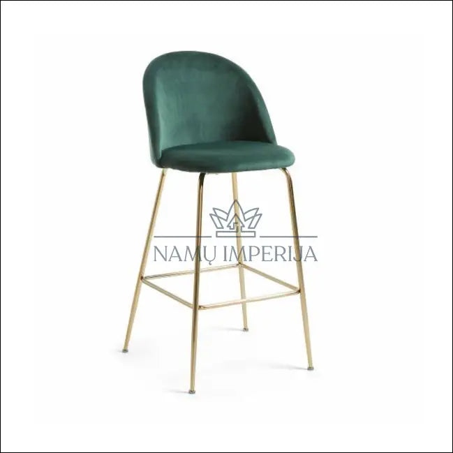Baro kėdė VI043 - €52 Save 70% 50-100, baro-kedes, color-auksine, color-zalia, material-aksomas Aksomas | Namų