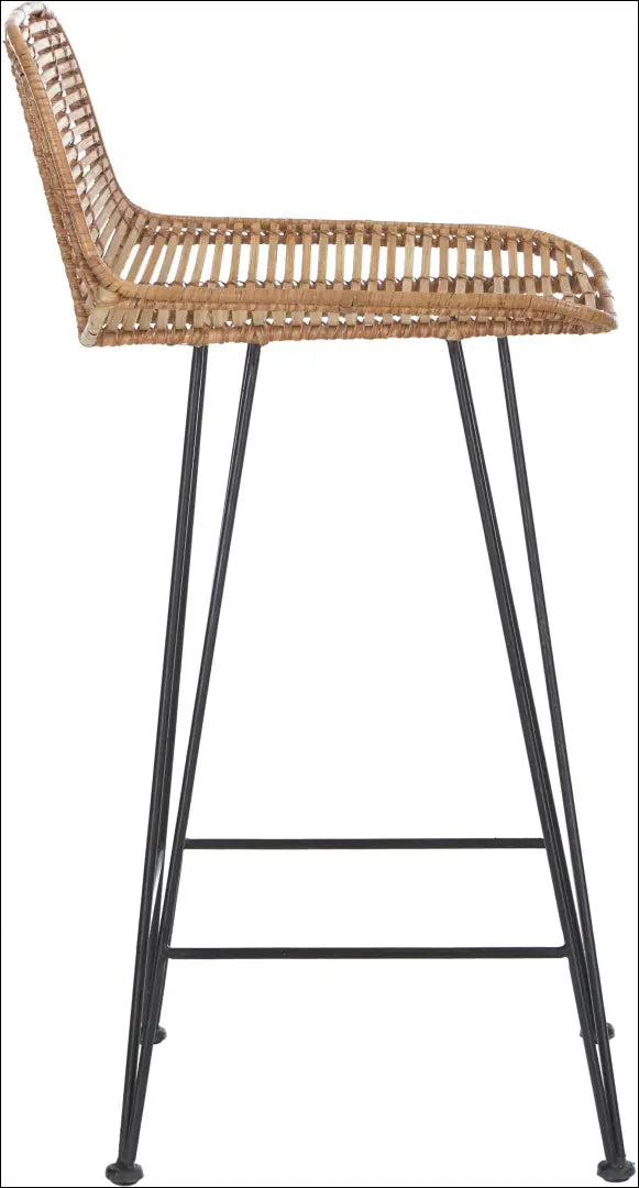 Baro kėdė VI068 - €55 Save 80% 50-100, __label:Pristatymas 1-2 d.d., color-juoda, color-ruda, material-metalas €50