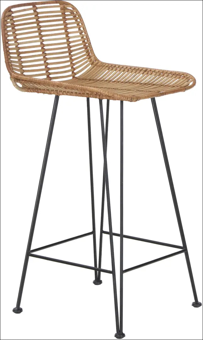 Baro kėdė VI068 - €55 Save 80% 50-100, __label:Pristatymas 1-2 d.d., color-juoda, color-ruda, material-metalas €50
