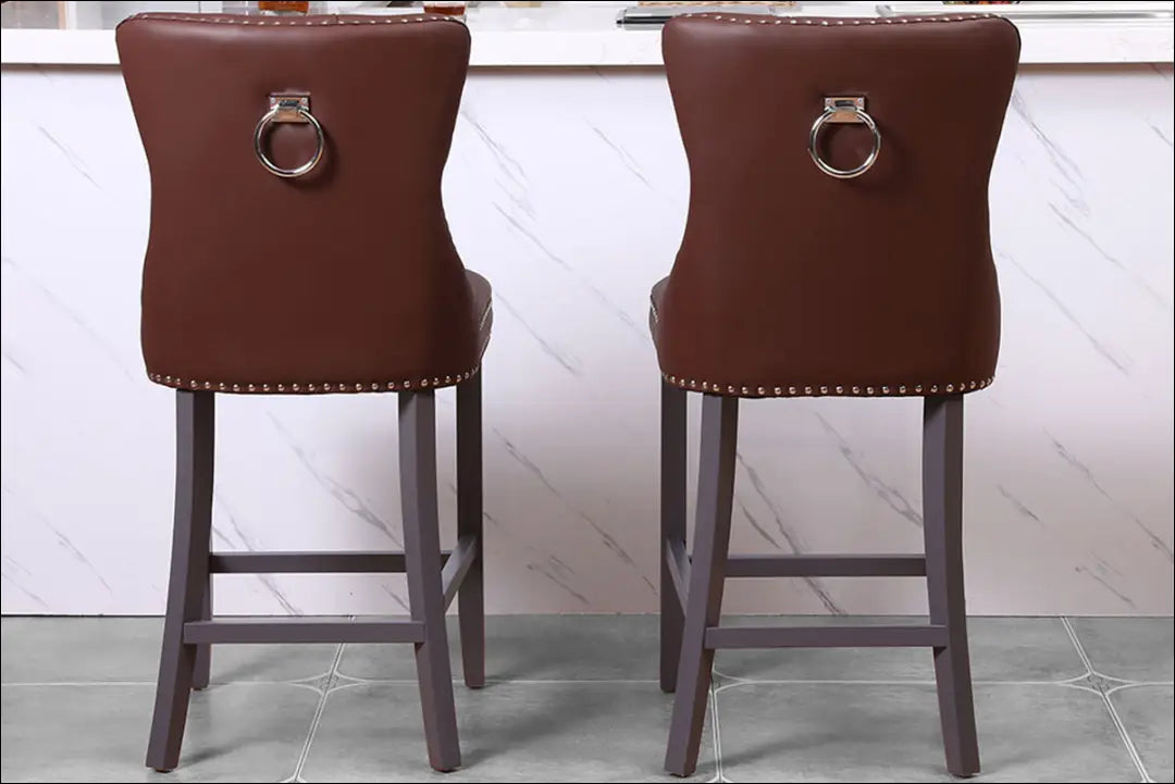 Baro kėdė VI1037 - €136 Save 50% 100-200, __label:Pristatymas 1-2 d.d., baro-kedes, color-ruda, material-dirbtine-oda