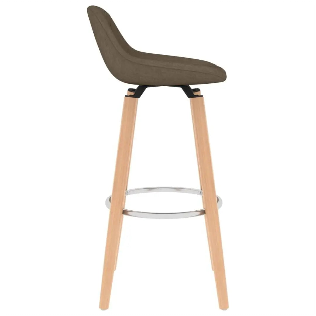 Baro kėdė VI1069 - €49 Save 50% 25-50, __label:Pristatymas 1-2 d.d., baro-kedes, color-ruda, material-gobelenas €25