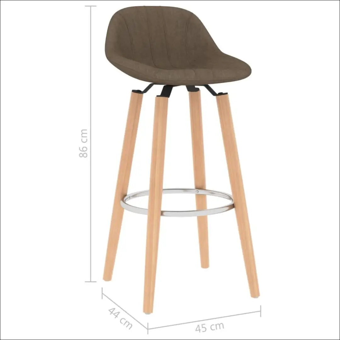 Baro kėdė VI1069 - €49 Save 50% 25-50, __label:Pristatymas 1-2 d.d., baro-kedes, color-ruda, material-gobelenas €25