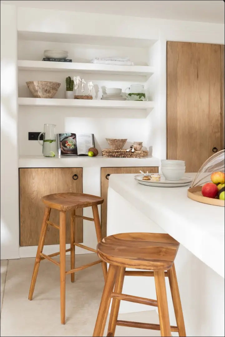 Baro kėdė VI1092 - €74 Save 50% 50-100, __label:Pristatymas 1-2 d.d., baro-kedes, color-ruda, material-medzio-masyvas