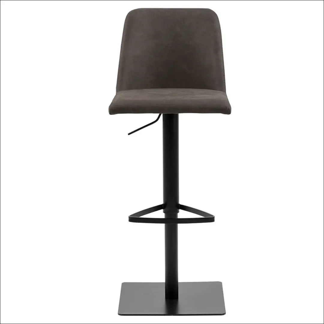 Baro kėdė VI1101 - €74 Save 50% 50-100, __label:Pristatymas 1-2 d.d., baro-kedes, color-pilka, material-dirbtine-oda