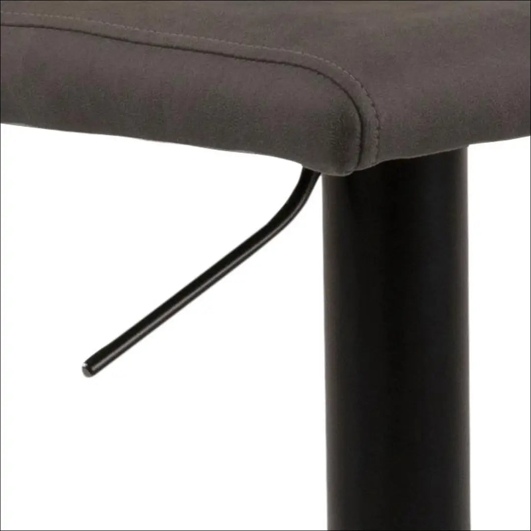 Baro kėdė VI1101 - €74 Save 50% 50-100, __label:Pristatymas 1-2 d.d., baro-kedes, color-pilka, material-dirbtine-oda