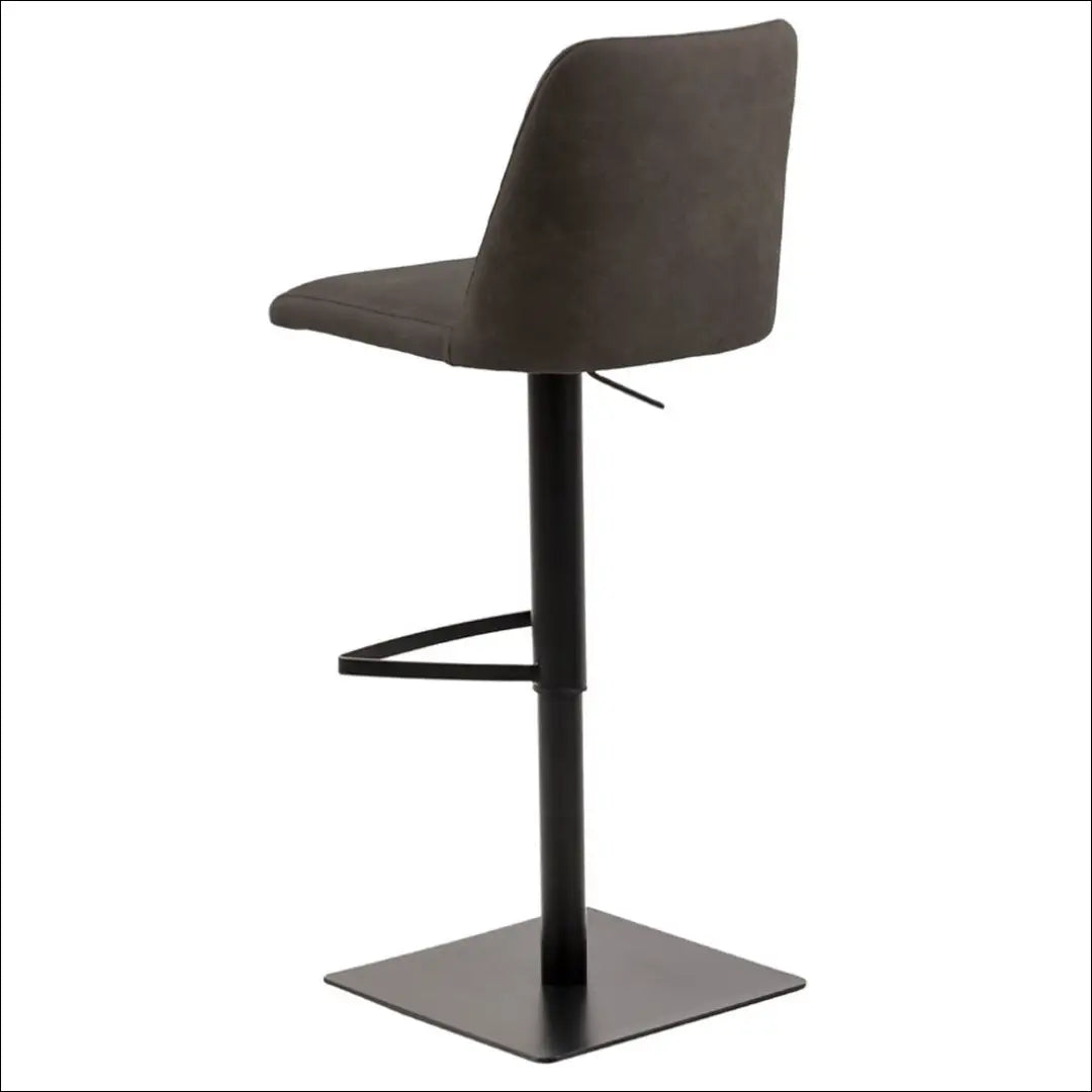 Baro kėdė VI1101 - €74 Save 50% 50-100, __label:Pristatymas 1-2 d.d., baro-kedes, color-pilka, material-dirbtine-oda