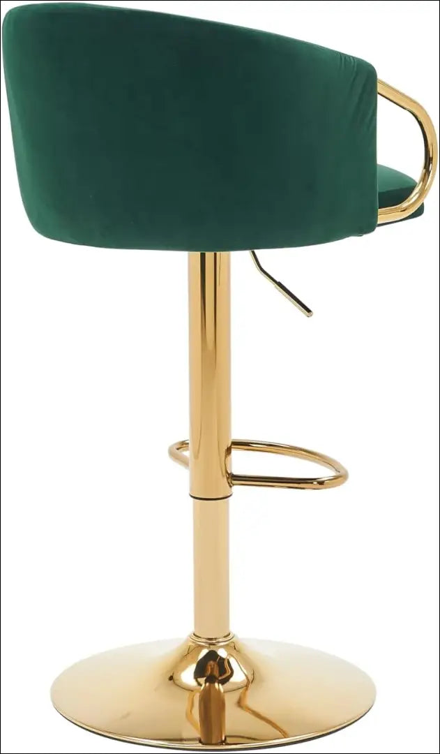 Baro kėdė VI1144 - €125 Save 50% 100-200, __label:Pristatymas 1-2 d.d., baro-kedes, color-auksine, color-zalia €100