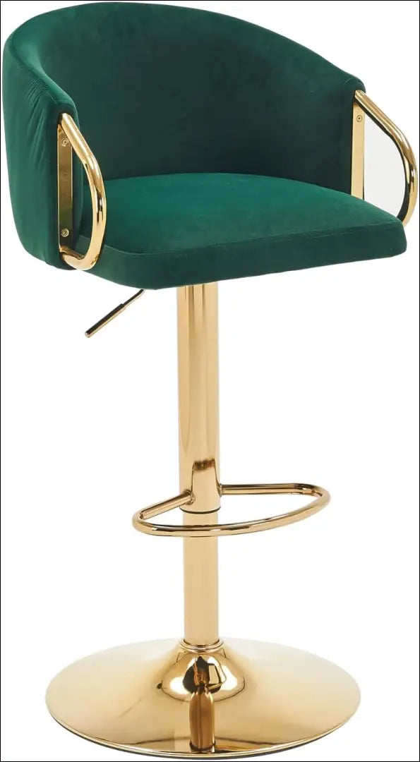 Baro kėdė VI1144 - €125 Save 50% 100-200, __label:Pristatymas 1-2 d.d., baro-kedes, color-auksine, color-zalia €100