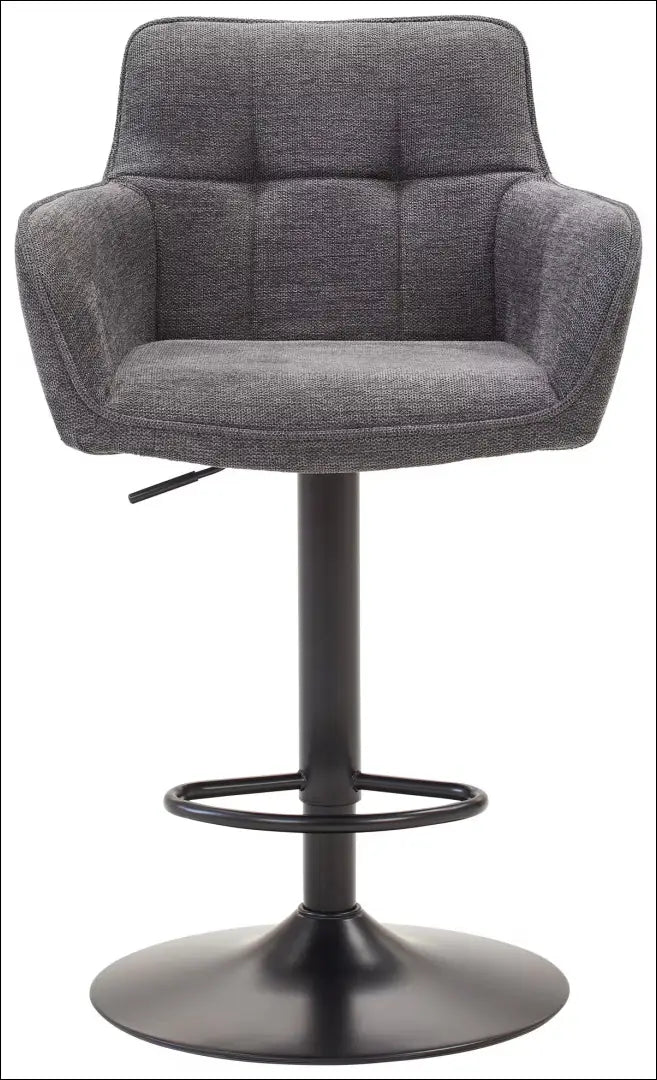 Baro kėdė VI1289 - €57 Save 50% 50-100, __label:Pristatymas 1-2 d.d., baro-kedes, color-pilka, material-gobelenas €50