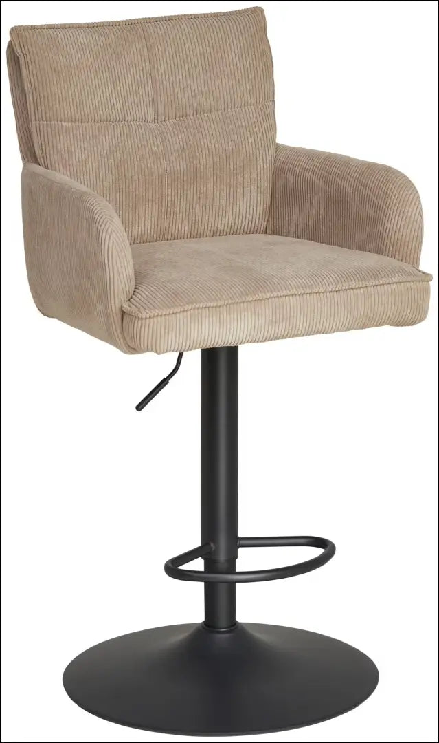 Baro kėdė VI1333 - €72 Save 50% 50-100, __label:Pristatymas 1-2 d.d., baro-kedes, color-smelio, material-poliesteris